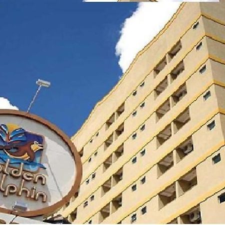 Flat Golden Dolphin Grand Hotel - Quarto E Sala Com Roupa De Cama E Banho - Piscinas 24H Caldas Novas Εξωτερικό φωτογραφία