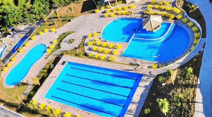 Flat Golden Dolphin Grand Hotel - Quarto E Sala Com Roupa De Cama E Banho - Piscinas 24H Caldas Novas Εξωτερικό φωτογραφία