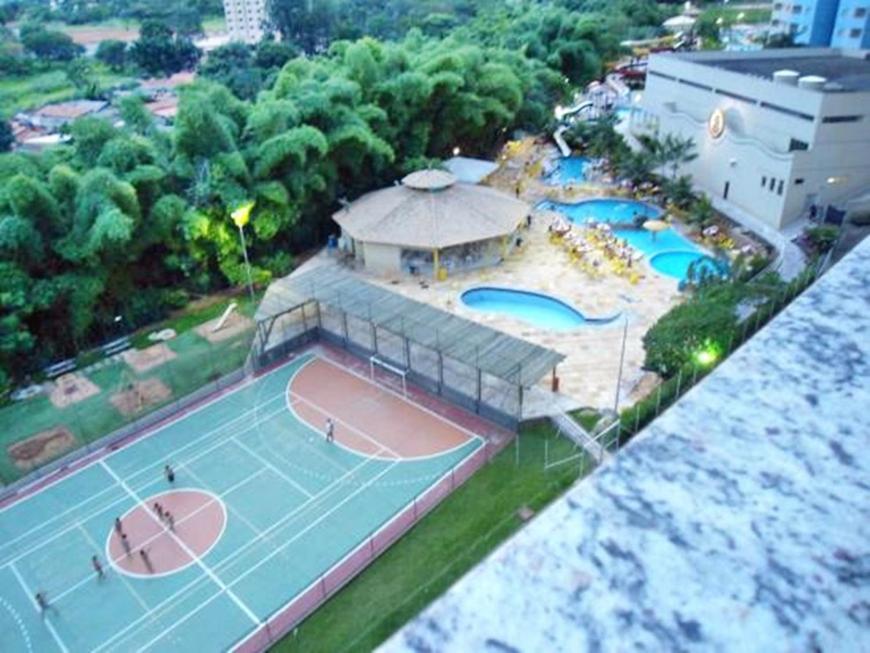 Flat Golden Dolphin Grand Hotel - Quarto E Sala Com Roupa De Cama E Banho - Piscinas 24H Caldas Novas Εξωτερικό φωτογραφία
